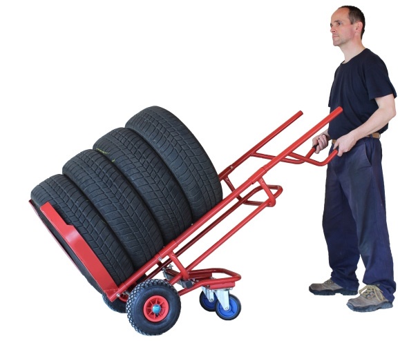 Тележка для транспортировки колёс. Грузоподъемность 150 кг. SPIN 05.088.58