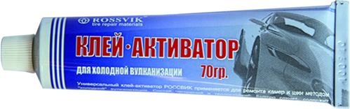 Клей активатор ROSSVIK 50мл/70 гр (туба)  K.0050.T.2