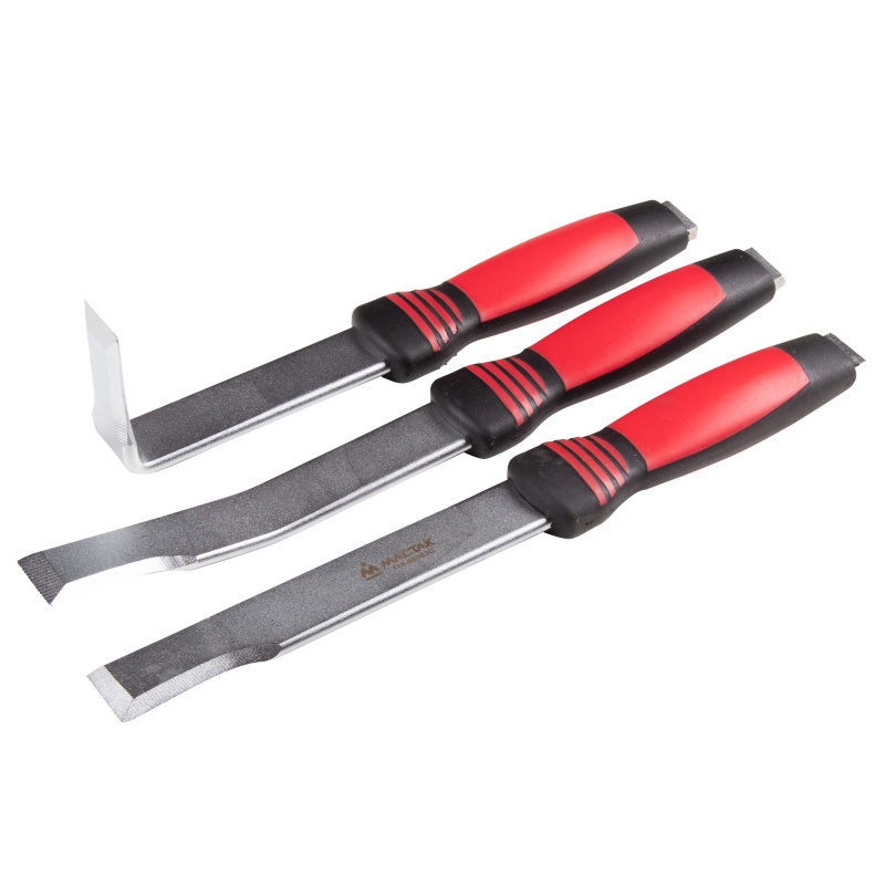 МАСТАК Набор зубил для расшивки кузовных швов и панелей, кейс, 3 предмета 118-50003C