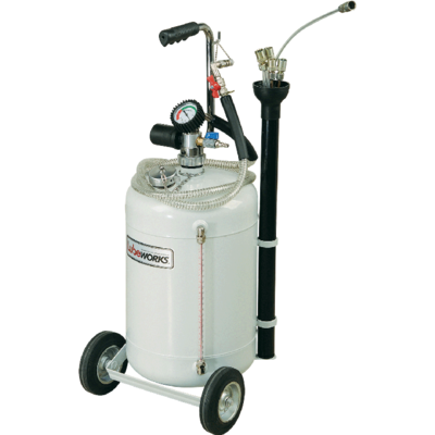 Установка для откачки масла пневматическая, ёмкость 65л. 8 щупов. AOE 1065