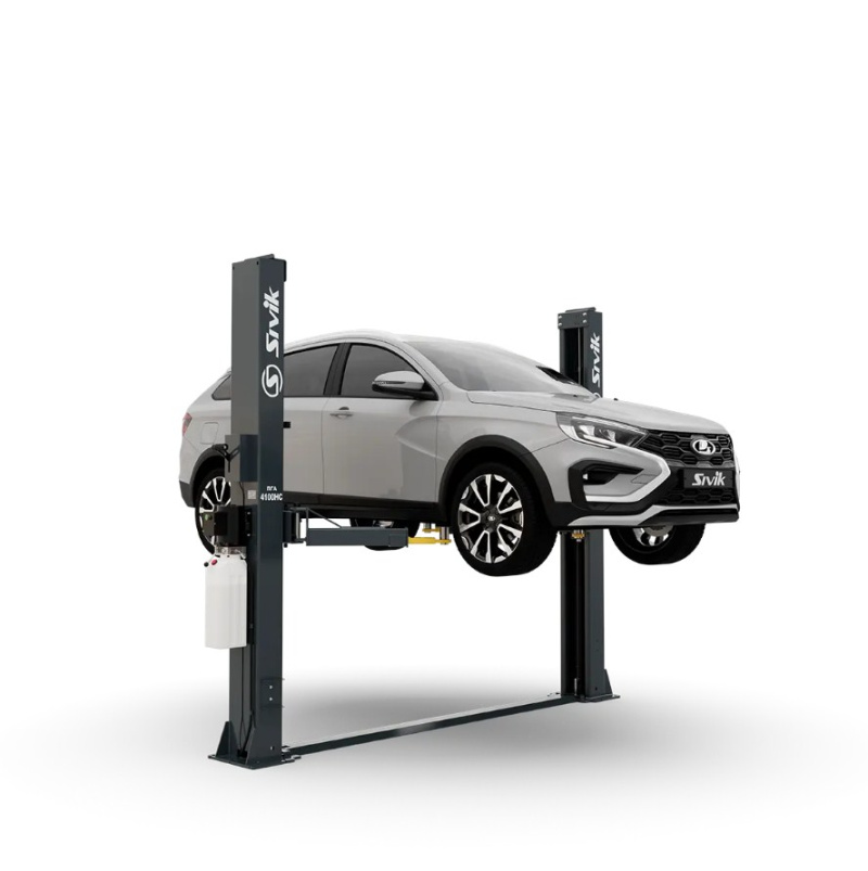 Двухстоечный электрогидравлический подъемник (Серый RAL7047) SIVIK ПГА-4100-НС (380В)