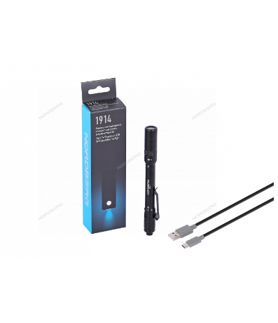 Фонарь светодиодный, компактный - ручка, аккумуляторный  NORDBERG 1914