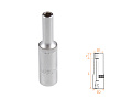 AFFIX Головка торцевая глубокая шестигранная 1/4", 04 мм AF00120004